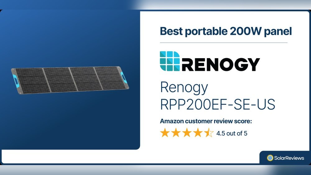 Best 200W Portable Solar Panel