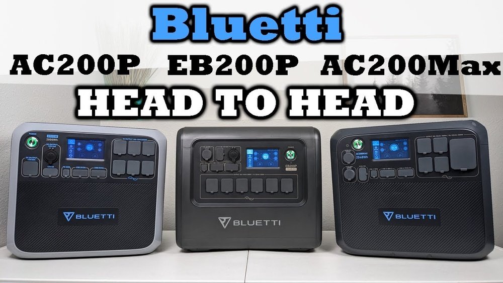 Bluetti Ac200P Vs Ac200Max