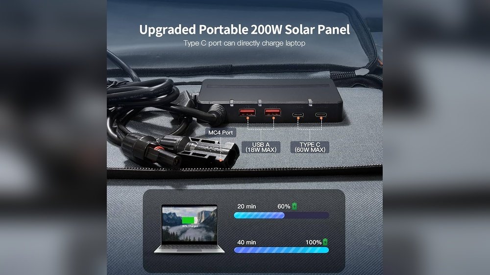 Can Portable Solar Panel Charge Laptop Directly