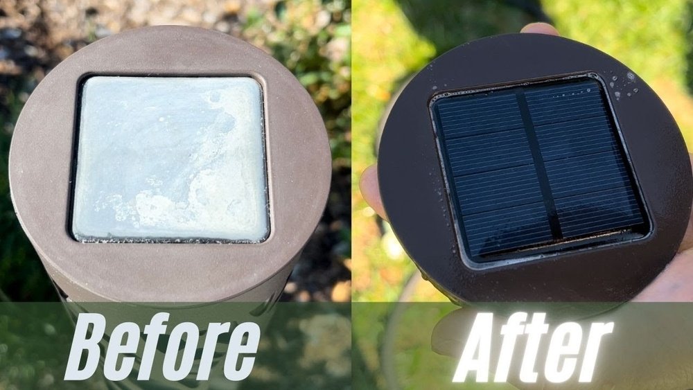 How to Clean Solar Panel on Outdoor Lights